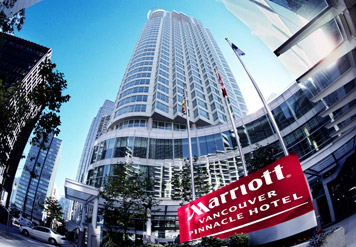 Vancouver Marriott Pinnacle for $81 per night on Priceline